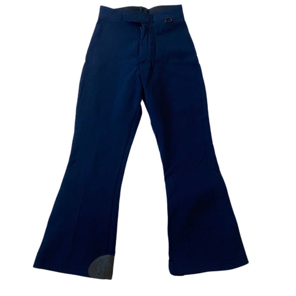 AFRC WB-400 Schoeller Switzerland Sportswear Navy blue Ski Pants Size 4 Petite